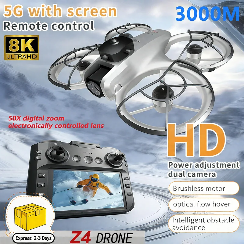 Kids Outdoor House - Novo Drone MINI Z4 4K Profissional