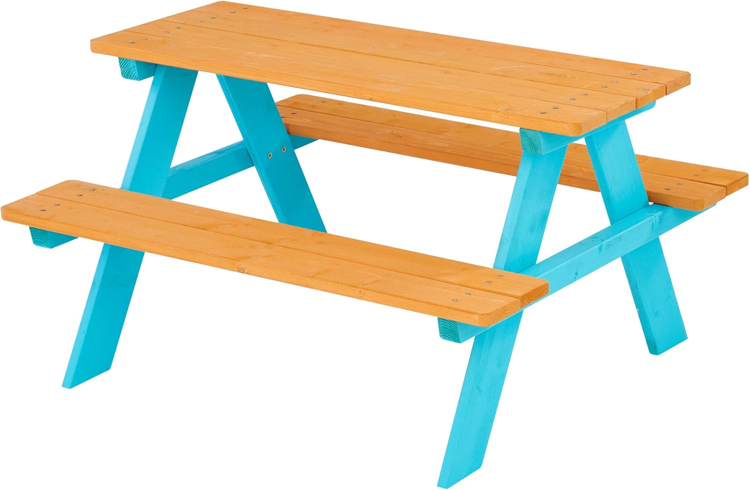 Kids Outdoor Table And Chair Set - Conjunto de mesa e banco de