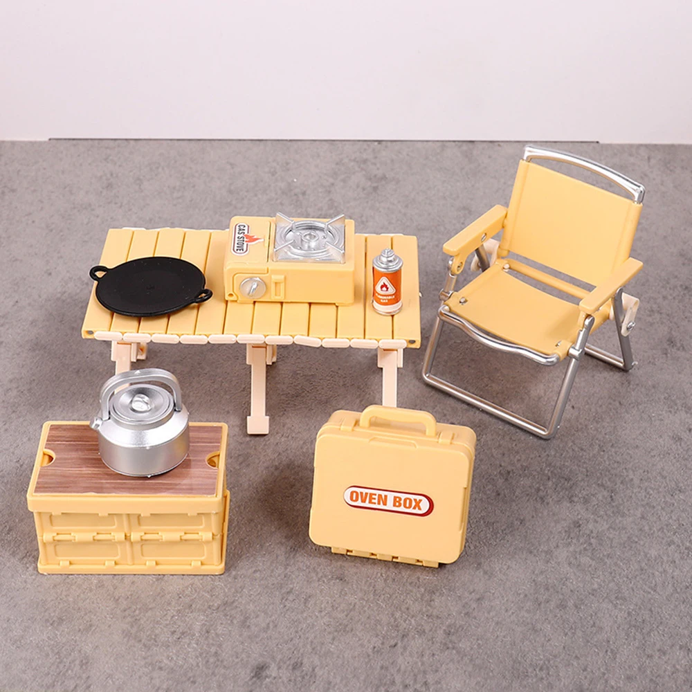 Kids Outdoor Folding Table - Mini conjunto de cadeira e mesa