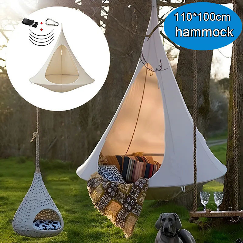 Kids Outdoor Lawn Chair - Rede de Descanso Dupla Impermeável para