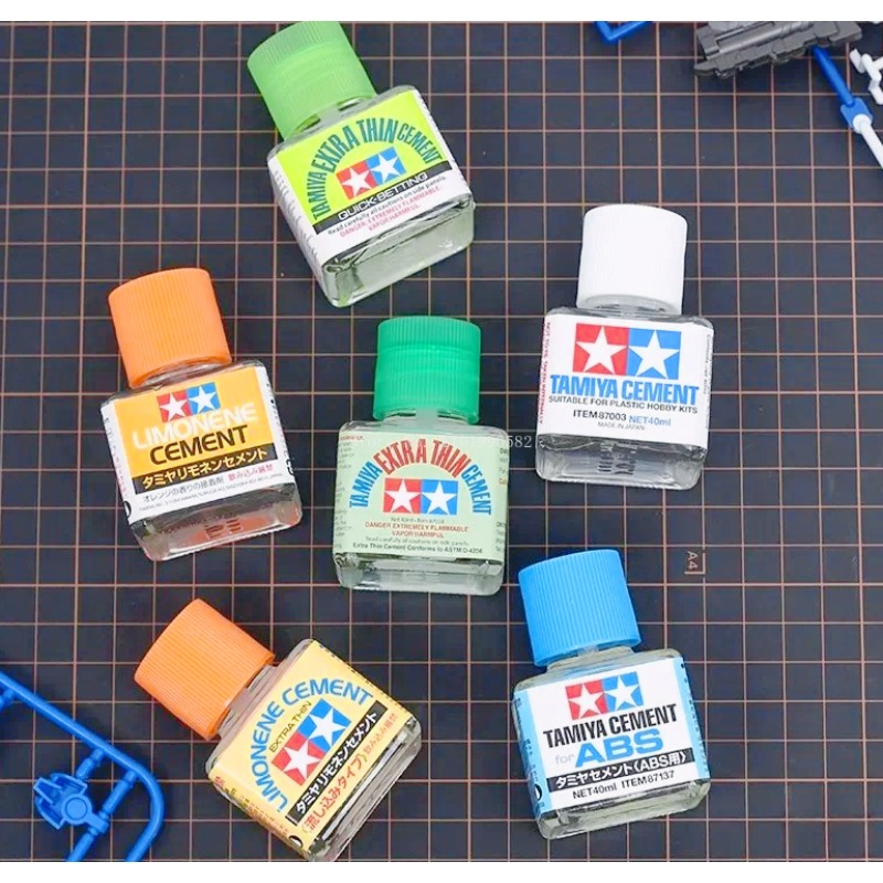 Tamiya Model Paint Set - Cola para Modelagem 40ml 87003/87038/87134/87182 Adesivo