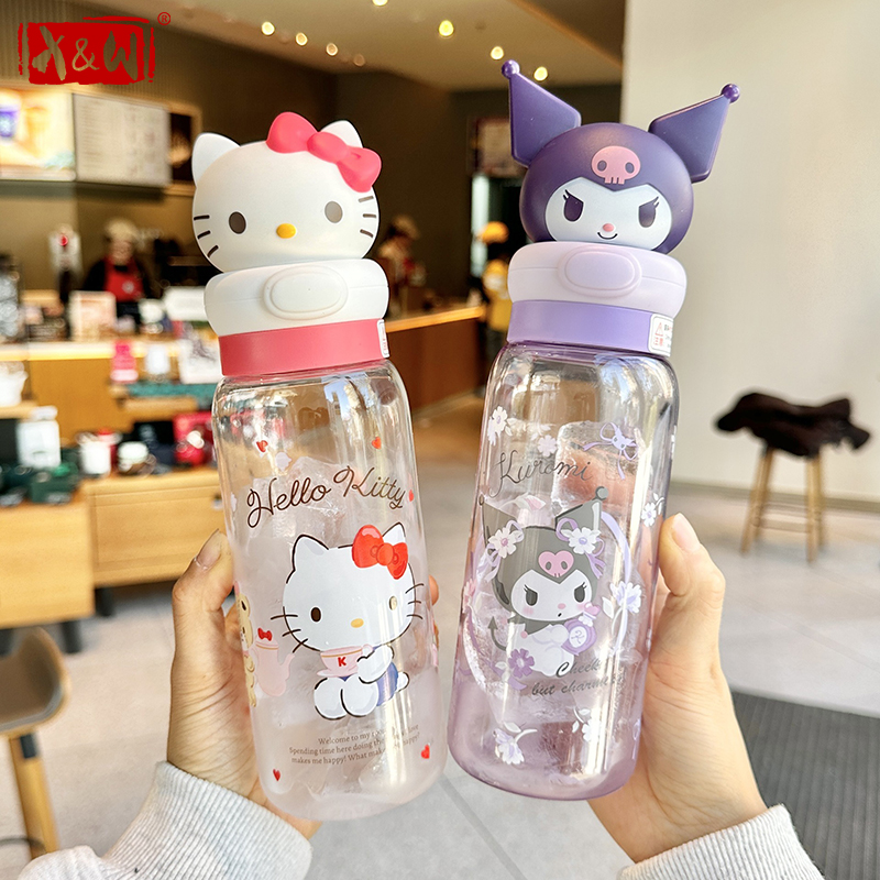 Kids Outdoor Wagon - Copo transparente X&W Kawaii Sanrio com