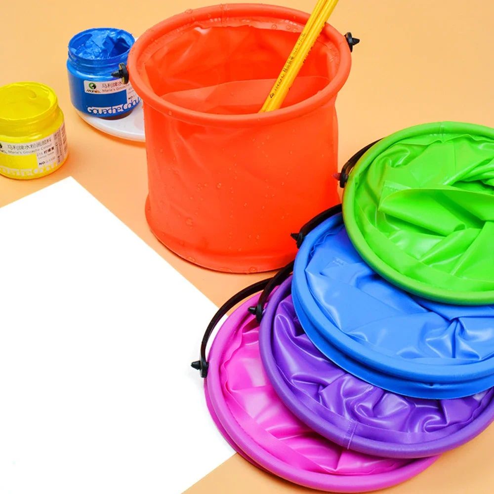 Kids Outdoor Water - Balde de Areia Dobrável Portátil para