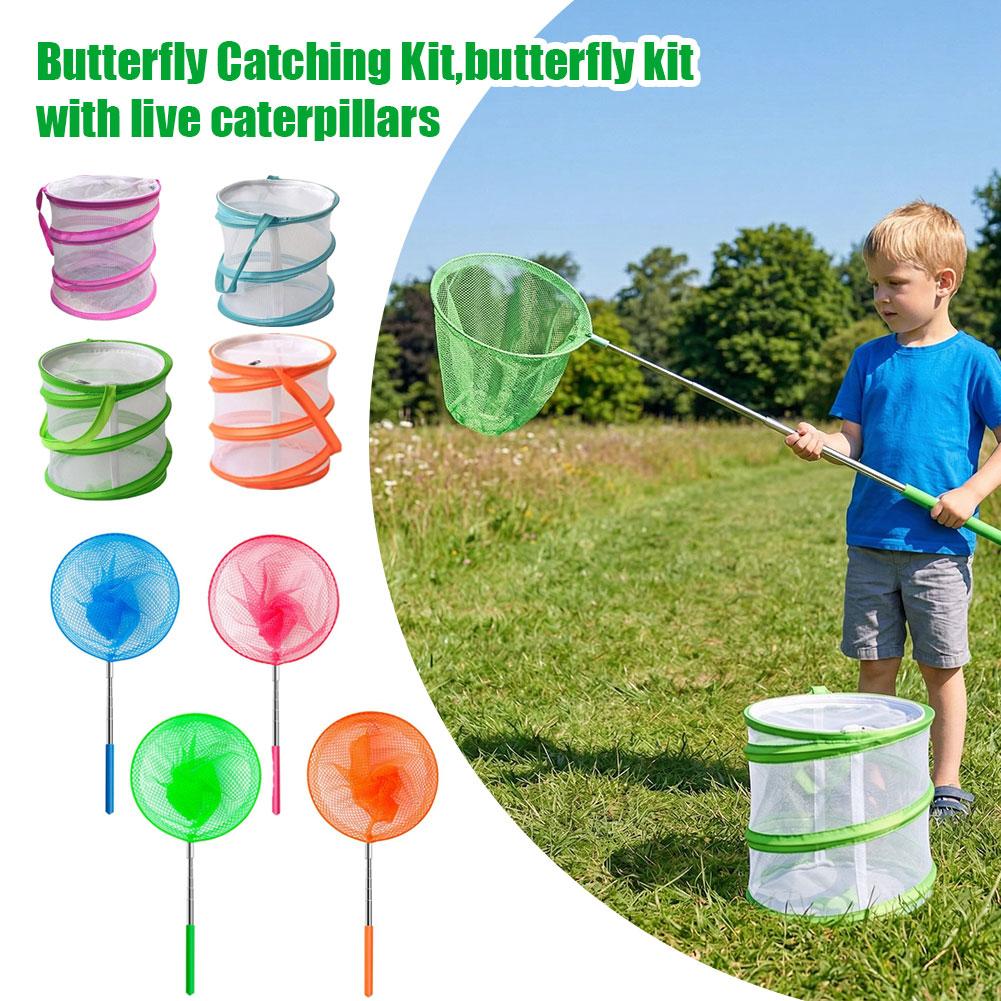 Kids Outdoor Nature Toys - Kit de Captura de Borboletas para