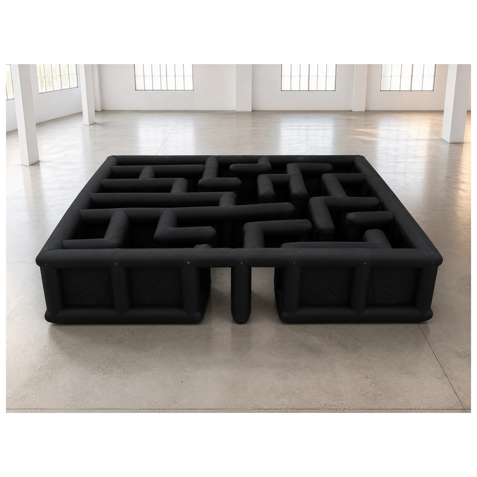 Grande Labirinto Inflável Quad - Kids Outdoor Party Venue avaliação e preço