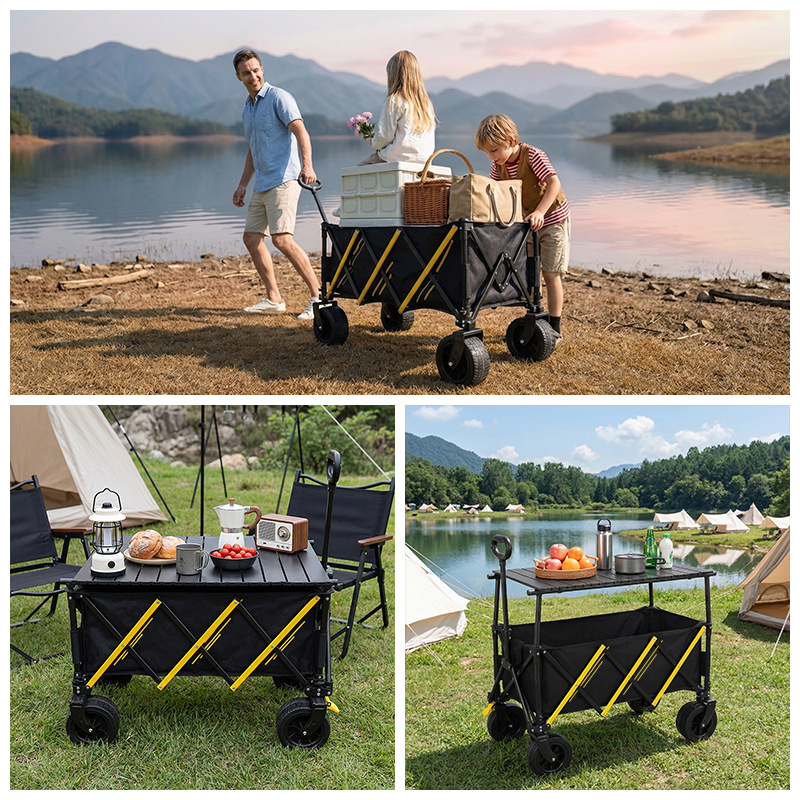 Carrinho de Camping Multifunci - Kids Outdoor Folding Table avaliação e preço