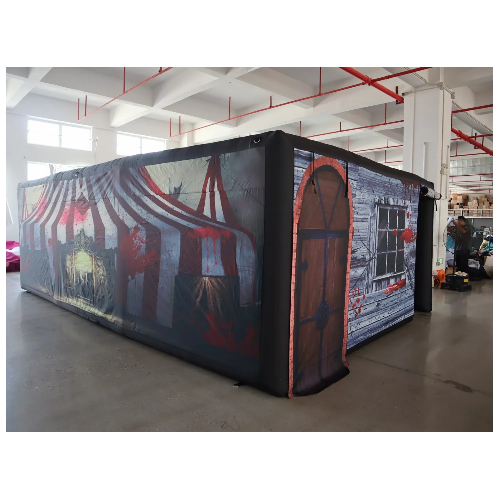 Grande Labirinto Inflável de C - Kids Outdoor Party Venue avaliação e preço
