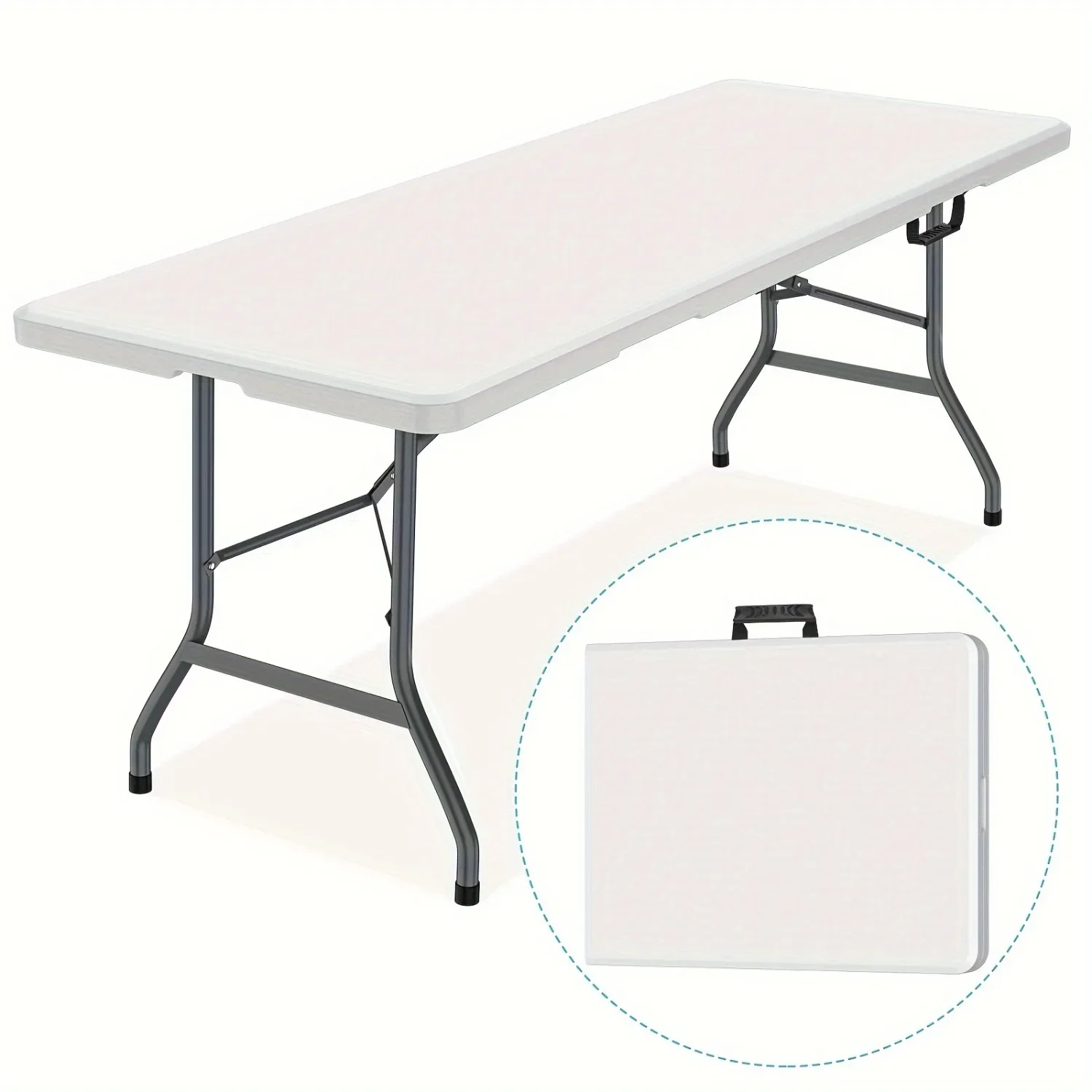 Mesa Plástica Dobrável Espaços - Kids Outdoor Folding Table avaliação e preço