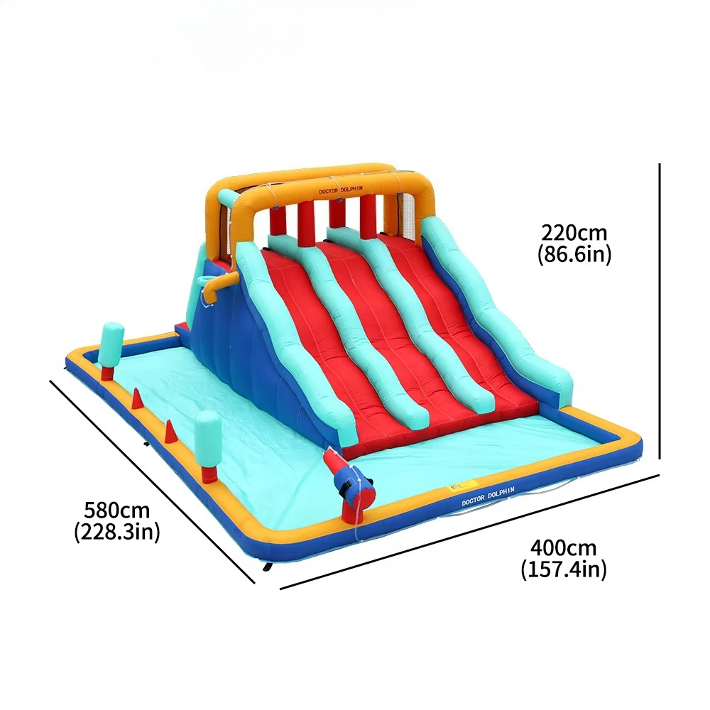 Castelo inflável inflável ao a - Kids Outdoor House avaliação e preço