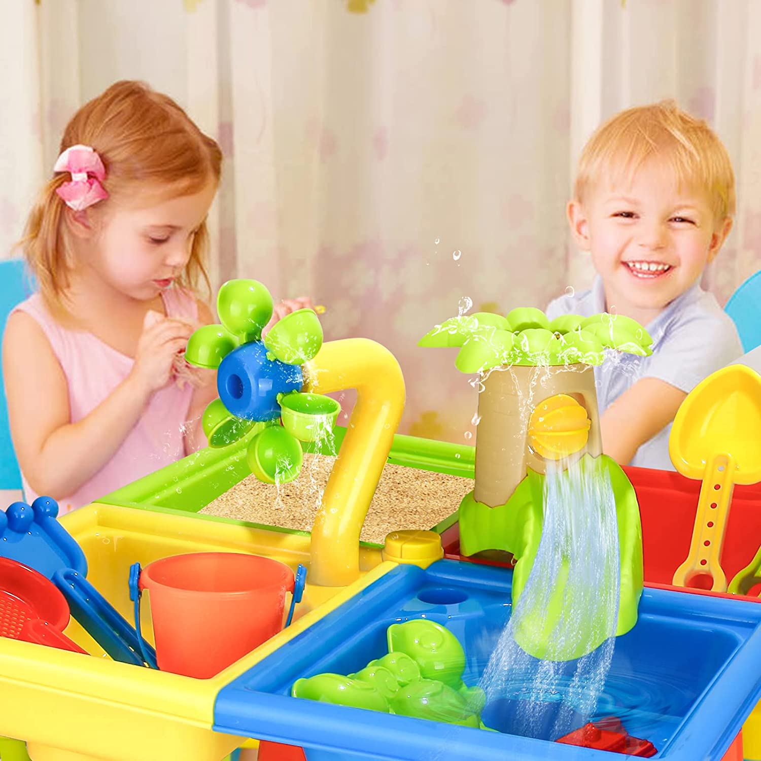 Mesa de praia e Sand Play Brin - Kids Outdoor Nature Toys avaliação e preço