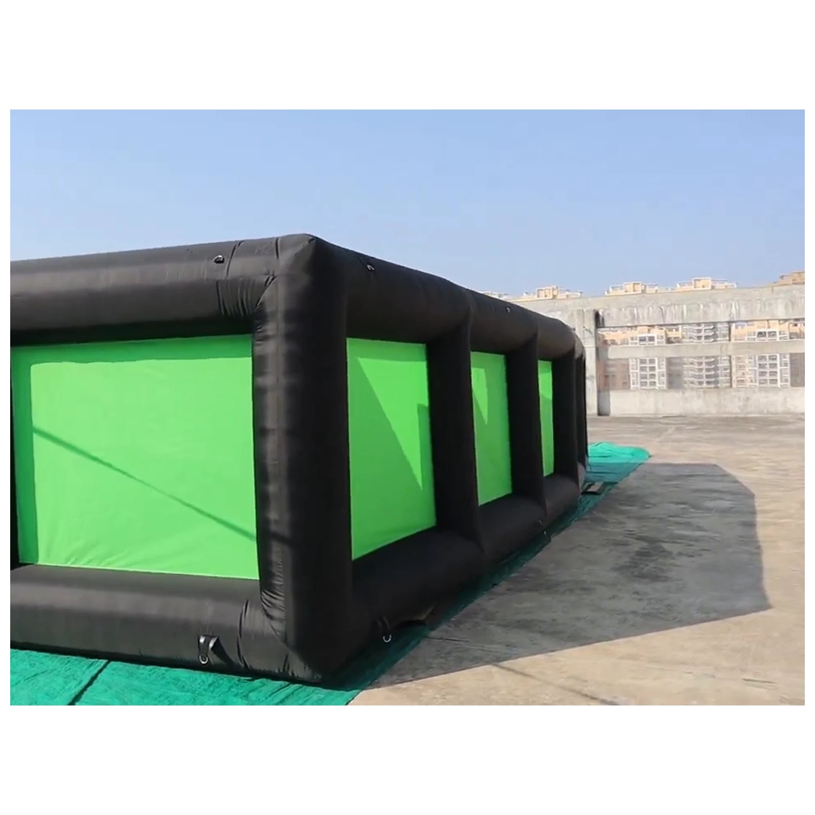 Labirinto Inflável Preto e Ver - Kids Outdoor Party Venue avaliação e preço