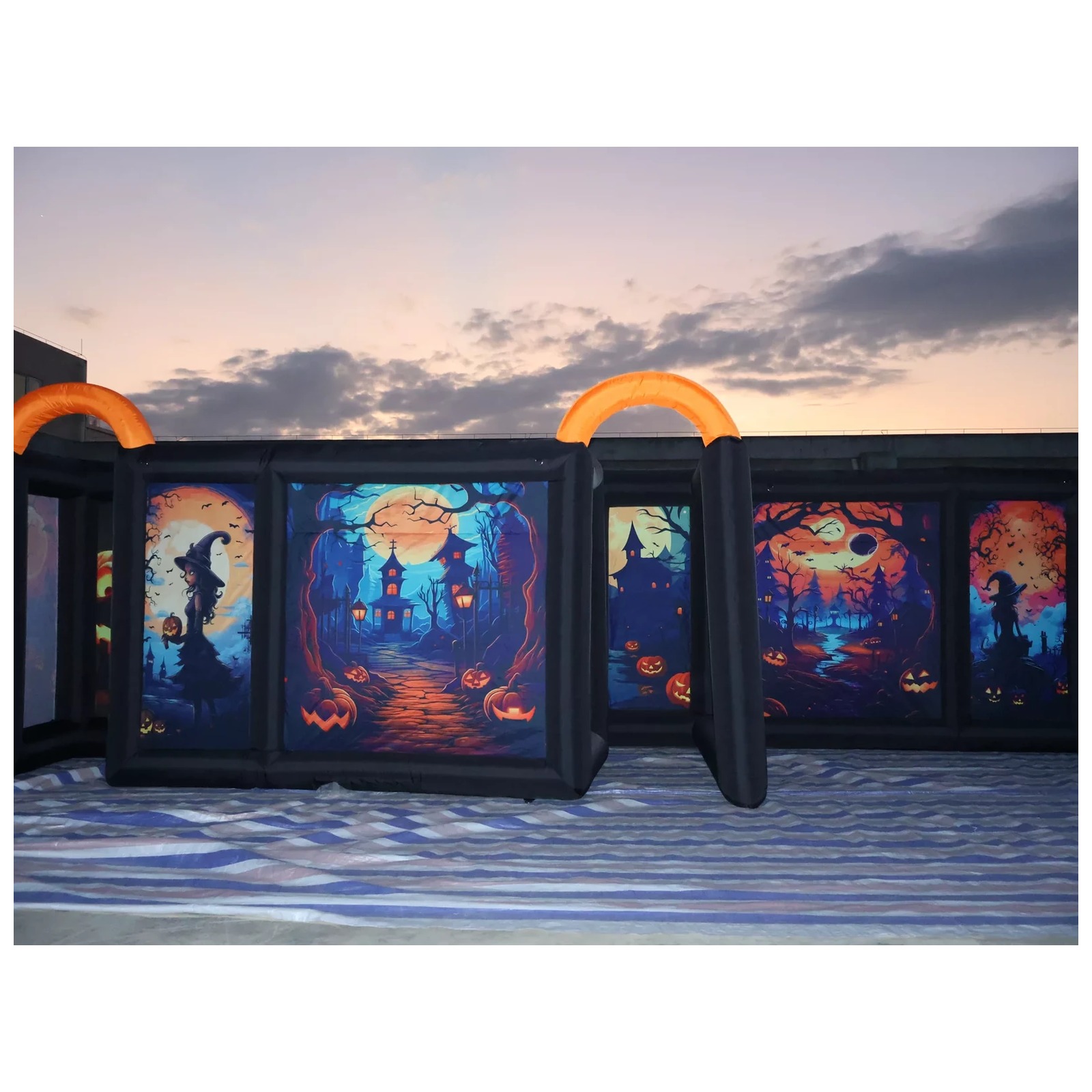 Grande Labirinto Inflável de H - Kids Outdoor Party Venue avaliação e preço