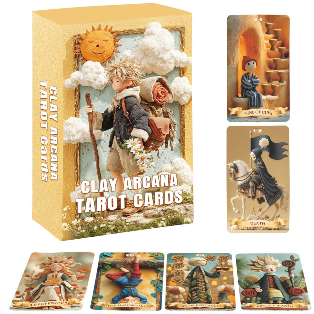 Conjunto de 78 cartas de tarô, - Muddy Puddle Suit avaliação e preço