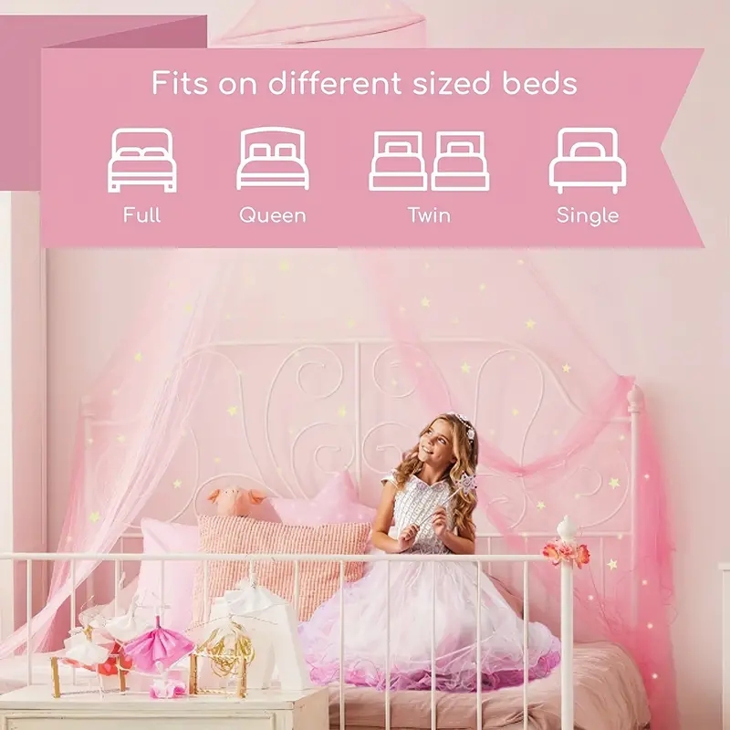Girls 'Glowing Stars Bed Canop - Kids Outdoor Wagon avaliação e preço