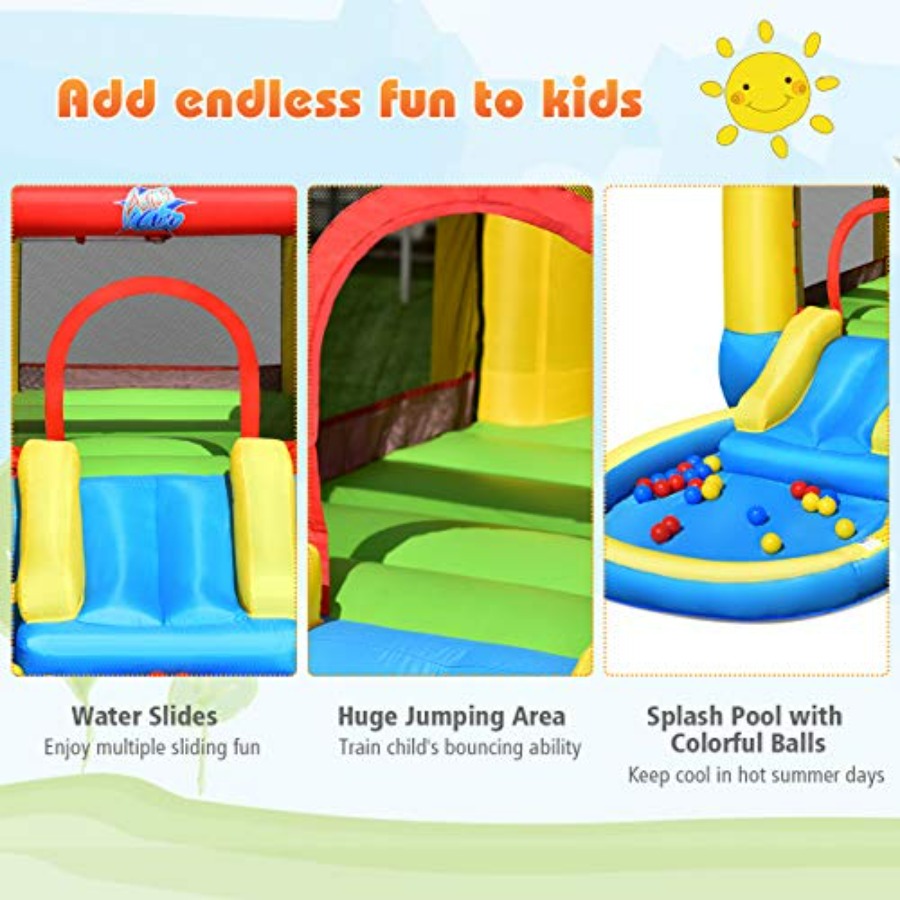 Castelo inflável para crianças - Kids Outdoor House avaliação e preço