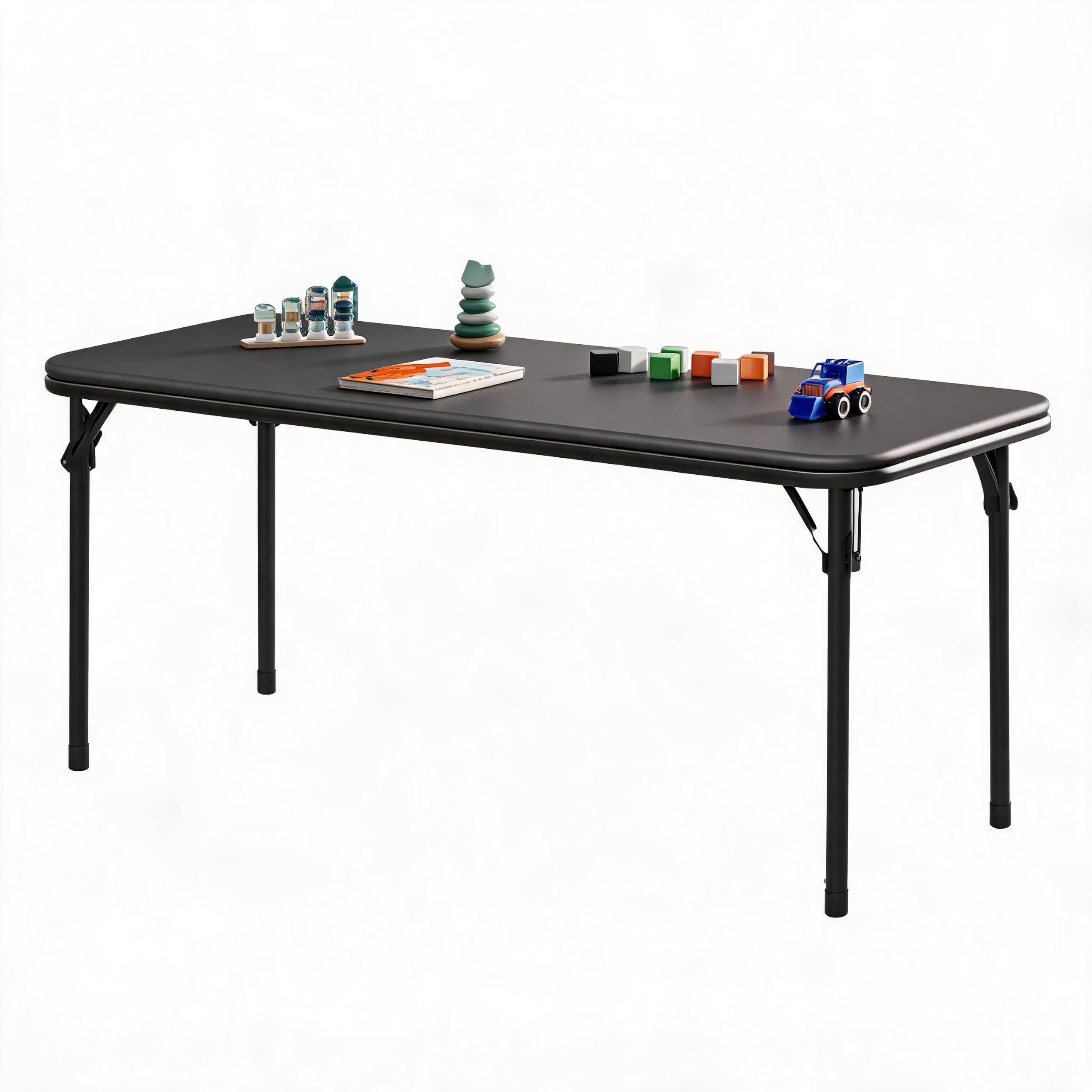 Mesa Retangular Dobrável de 47 - Kids Outdoor Folding Table avaliação e preço