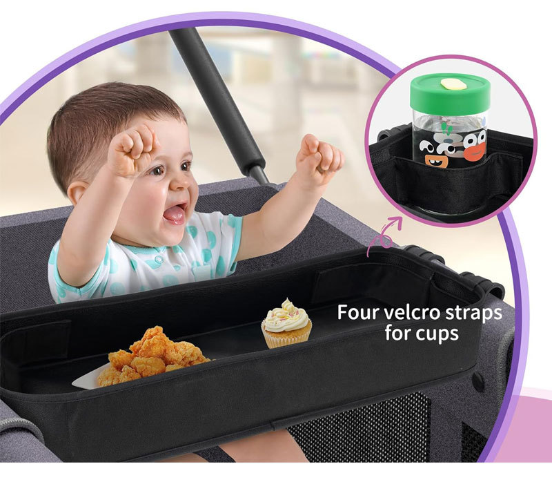 W2 W4 Stroller Tray Wagon Pram - Kids Outdoor Wagon avaliação e preço