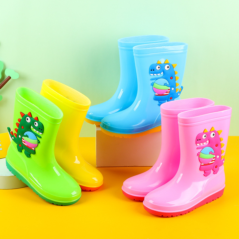 Botas de chuva de dinossauro p - Kids Outdoor Water Play avaliação e preço