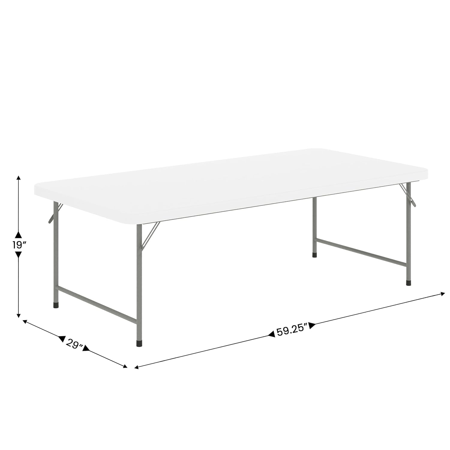Mesa Dobrável de Plástico para - Kids Outdoor Folding Table avaliação e preço