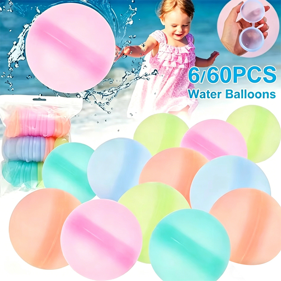 Bolas de Água Reutilizáveis Qu - Kids Outdoor Water Play avaliação e preço