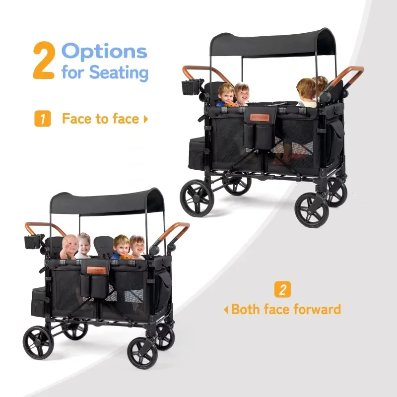 Carrinho de vagão ao ar livre  - Kids Outdoor Wagon avaliação e preço