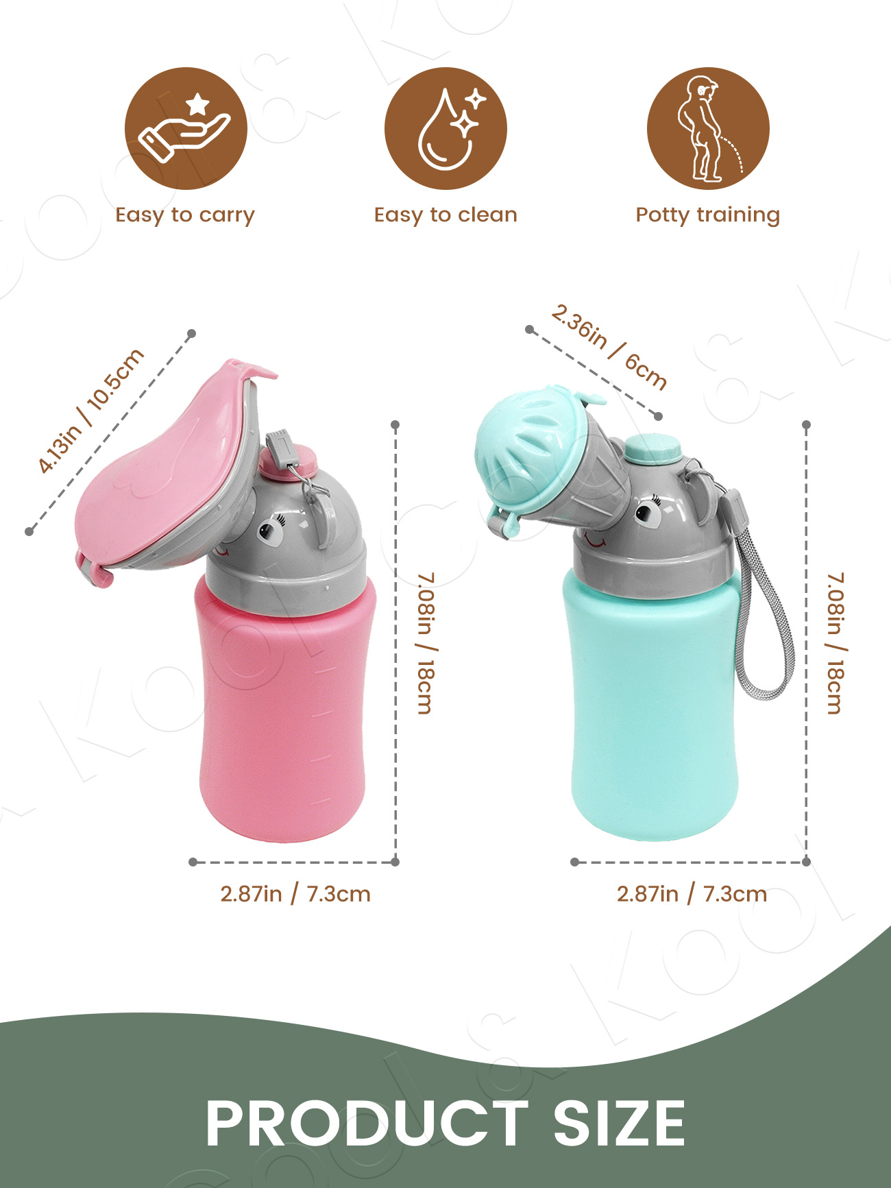 Garrafa de Urina Portátil para - Kids Outdoor Urinal avaliação e preço