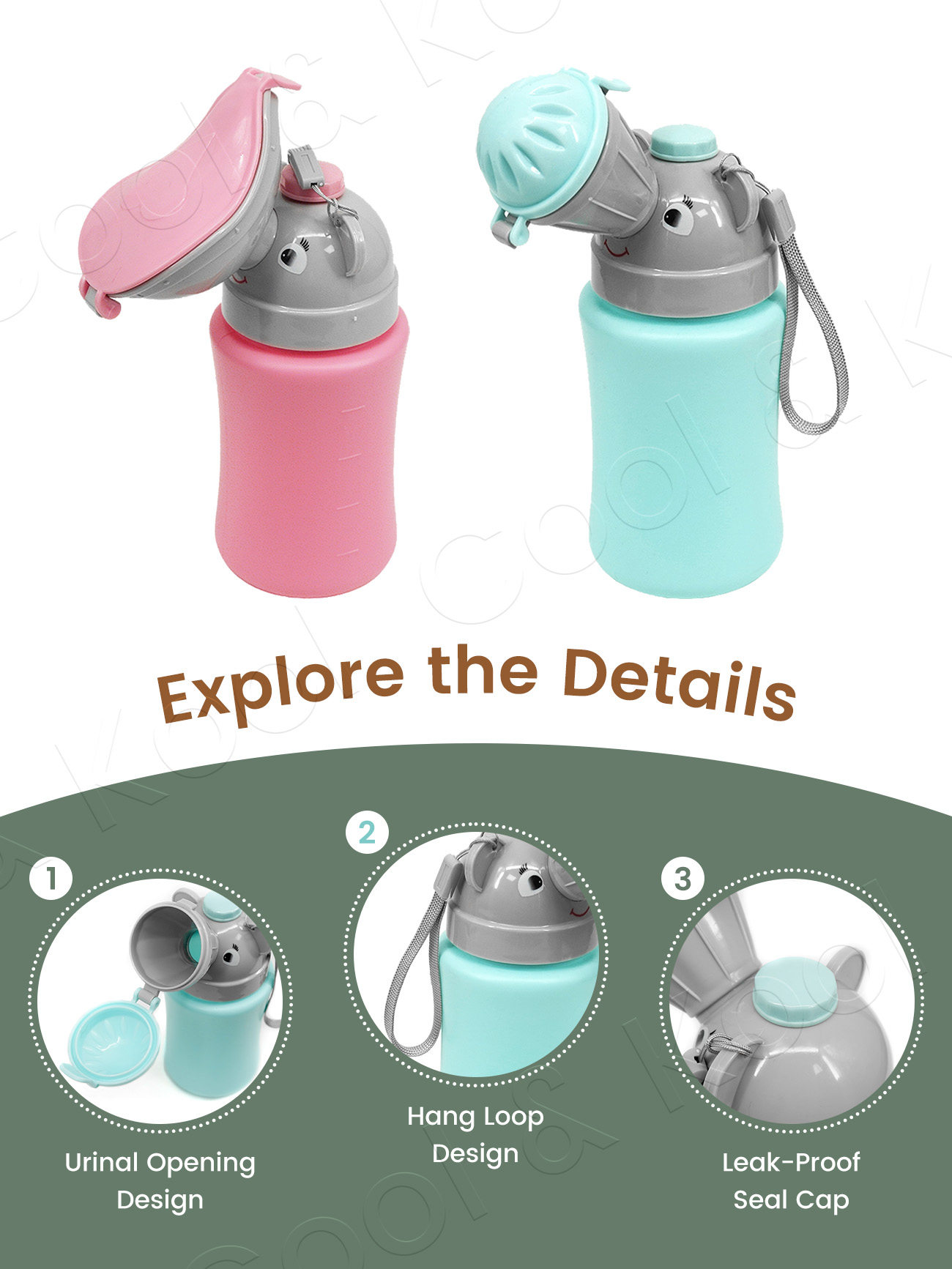 Garrafa de Urina Portátil para - Kids Outdoor Urinal avaliação e preço
