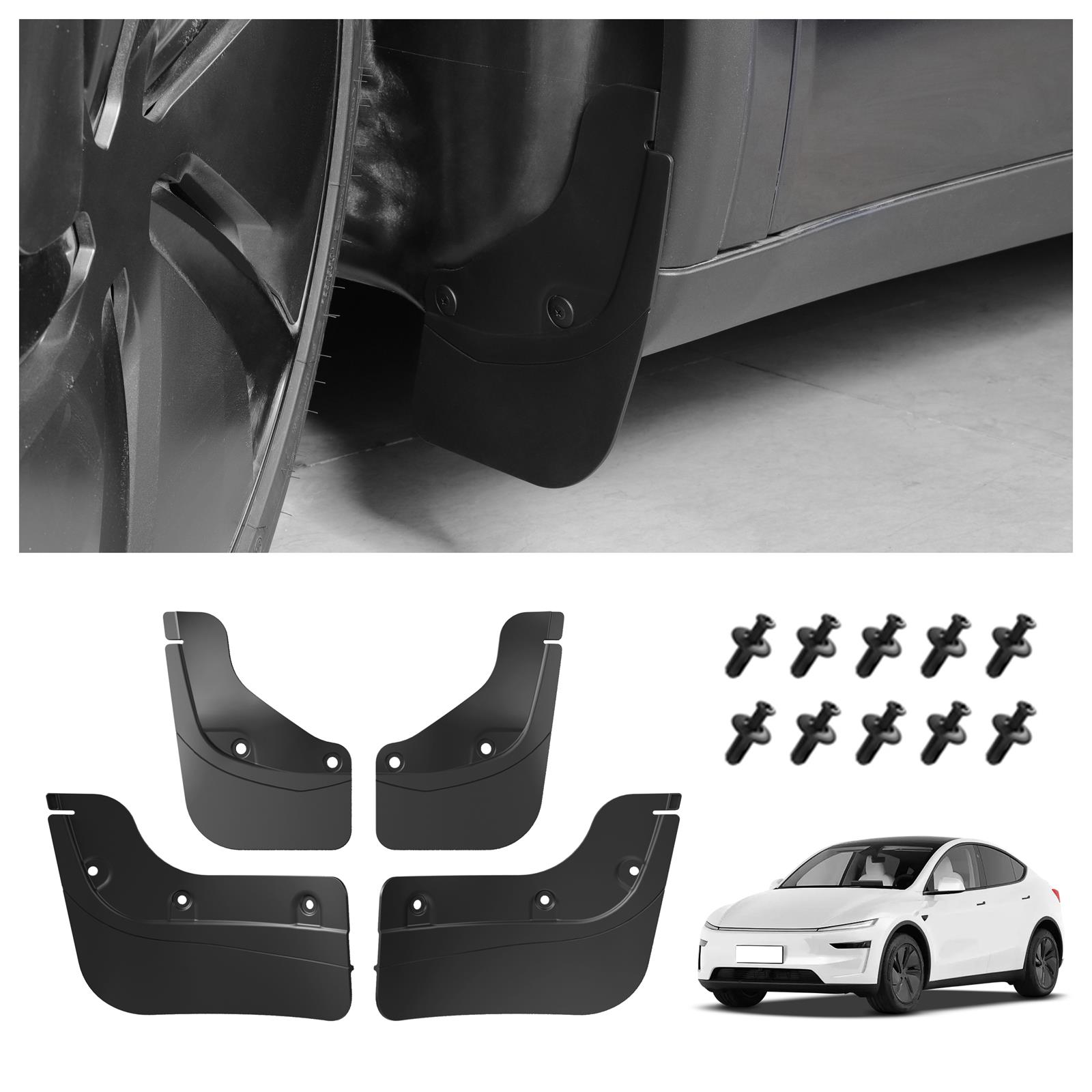 Luckeeasy para tesla modelo y  - Muddy Puddle Suit avaliação e preço