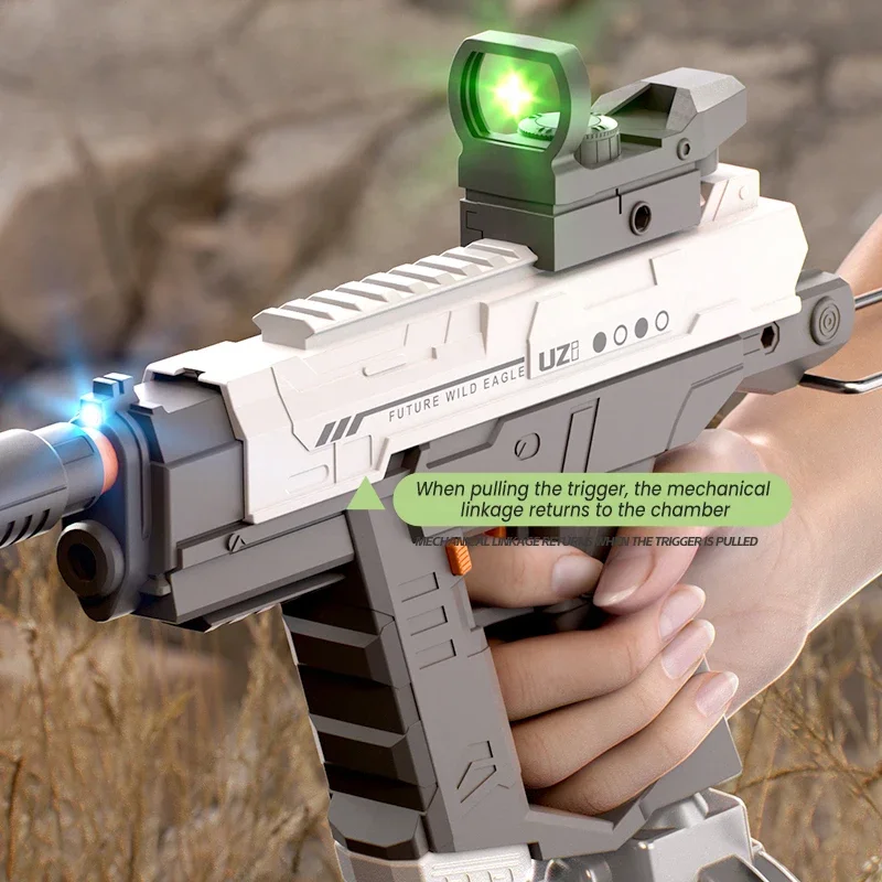 Pistola de Água Elétrica UZI E - Kids Outdoor Nature Toys avaliação e preço
