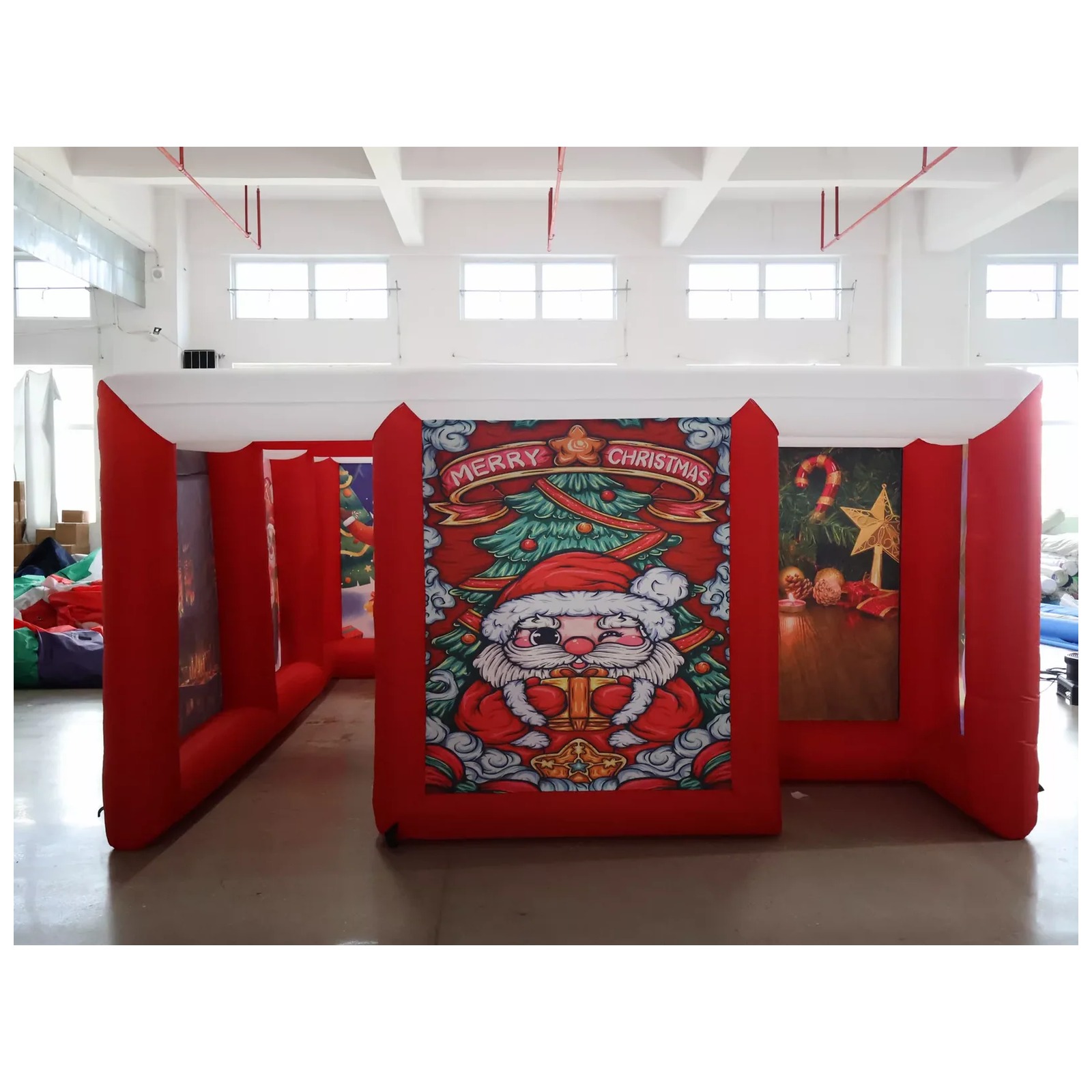 Labirinto Inflável Vermelho Co - Kids Outdoor Party Venue avaliação e preço