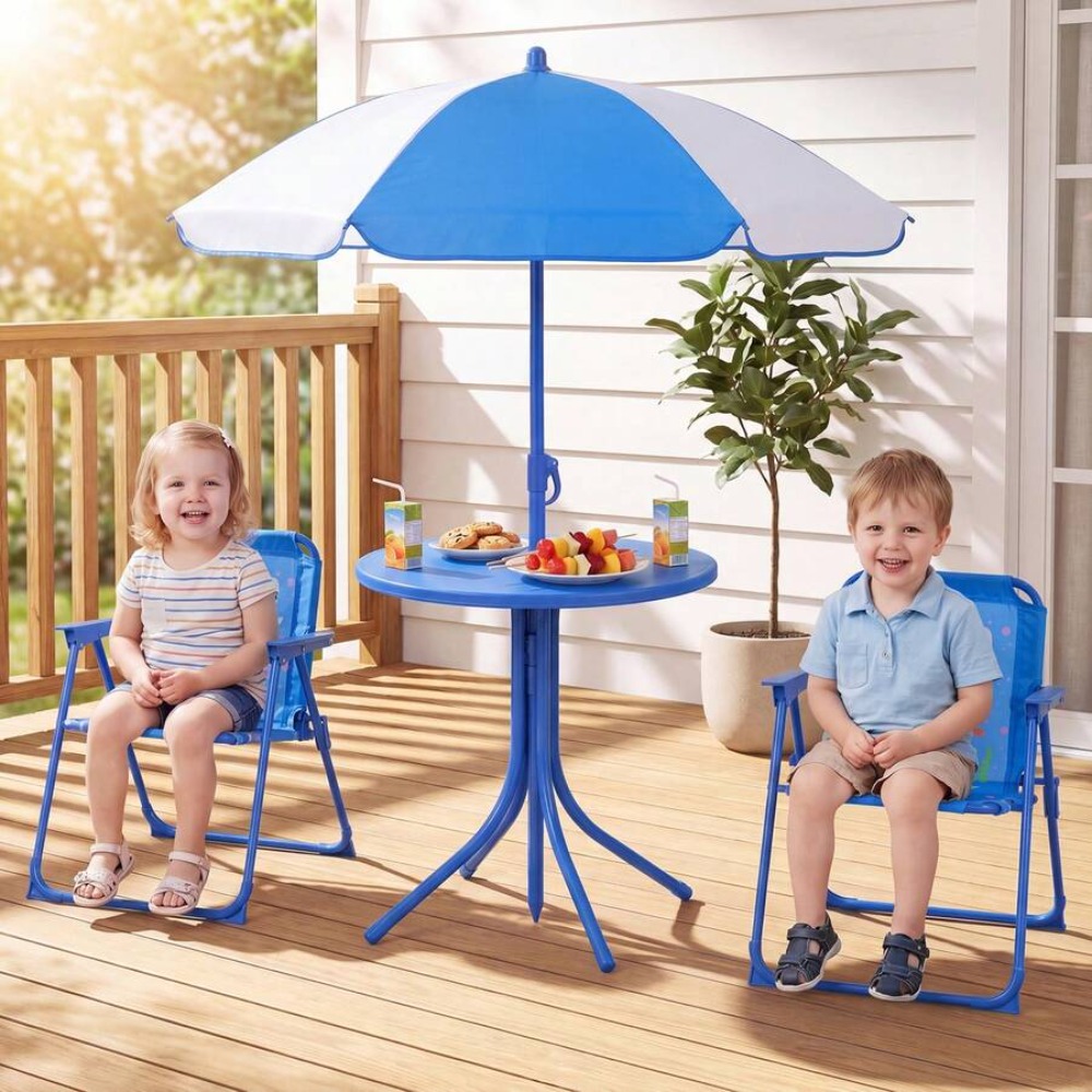 Conjunto de Mesa de Piquenique - Kids Outdoor Folding Table avaliação e preço
